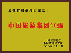 2009年度中国旅游集团20强