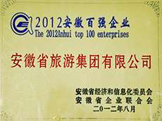 2012年度安徽企业100强