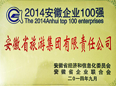 2014年度安徽企业100强